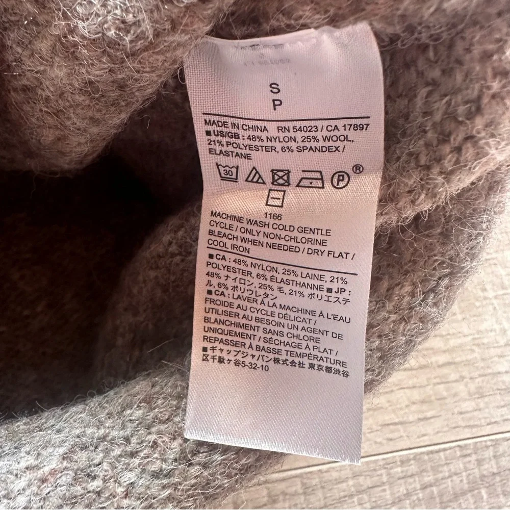 Banana Republic Fair Aisle Mock Neck Wool Blend Sweater - Picture 8 of 10